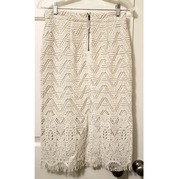 New Anthropologie Crocheted Pencil Skirt by Maeve - Picture 5 of 5